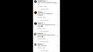 Comments on Justin Bieber's Instagram post (Image via Instagram/@justinbieber)
